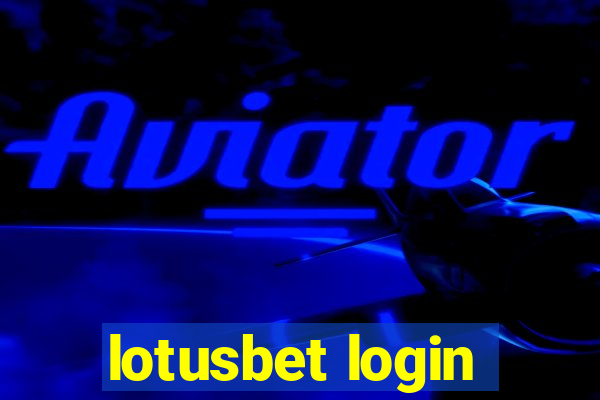 lotusbet login